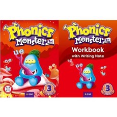 Phonics Monster 3 3ED 교재 워크북 세트(전2권), A*List, 초보자 A*List, 초보자