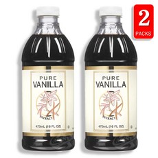 Costco 코스트코 퓨어 바닐라 추출물(Pure Vanilla Extract) 437ml, 2개
