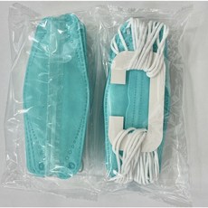 台灣優紙 兒童KF94立體口罩 邦尼熊聯名款, 1個, (兒童)令和-蒂芬妮藍