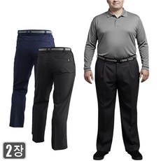 2장 웨어몬 봄가을 WF 48인치 빅맨 무지스판바지 등산 일상복