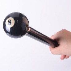 독특한 지팡이 포켓볼 장식 블랙 당구공 노인 스틱 선물, 01 블랙 96cm(단삭 가능), 블랙 96cm 절단가능, 1개