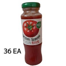 자연은 90일 토마토, 180ml, 36개