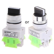 로터리 3 위치 스위치 전원 점화 LAY7-20X/3, 1개, 멀티