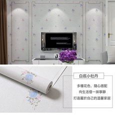 HYLSS 防水防潮牆紙 臥室 防水防潮, 0.6米寬*長1米默認連續不裁斷自粘防水防潮