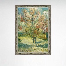 액자세트 고흐 사진 우드 복숭아 조각퍼즐 직소 원목 인테리어 목재 29700PC 1(EA), 1개