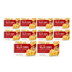 4번구워 더 바삭한 퀴노아 크래커, 10개, 340g