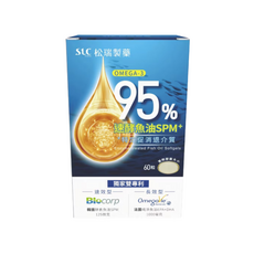 松瑞 95%速酵魚油SPM+ 軟膠囊 60粒, 1個, 60顆