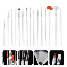 쿠쿠스토어 30개 케이크 데코 브러쉬 펜 세트 클레이 퐁당 설탕 공예 DIY 도구 드로잉 네일 젤 UV