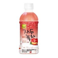 웰그린 자두녹차, 340ml, 1개