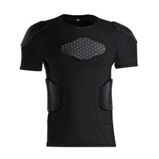 유소년 야구/소프트볼 가슴 보호대 – 투수를 위한 유연하고 편안하며 고급 충격 기능 (자신감 향상), 01 BLACK, 03 L