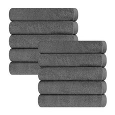 송월타월 라이트무지 30수 세면타올 130g, 그레이, 10개 그레이, 10개