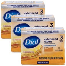 다이알 골드 비누, 339g, 3개입