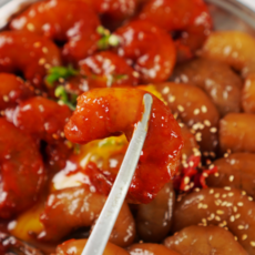 편리한 맛도리 양념 깐 새우장 밥반찬, 1세트, 400ml