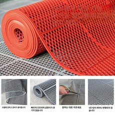 수영장 논슬립 매트 바닥깔판 욕실 세탁실 복도 사우나, 1개, 레드 클래식