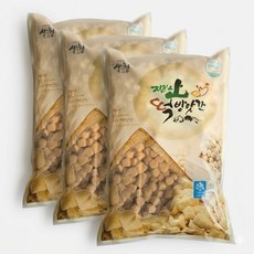 지리산 굳지않는 빙수떡 2KG (콩알 사이즈), 3개