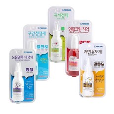 포켄스 구강 눈 귀세정제 강아지 위생키트 5종세트, 1개, 100ml