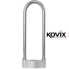 KOVIX 創新安全 U型鎖, 不鏽鋼, 1個