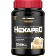 ALLMAX 運動蛋白粉 草莓奶昔味, 法國香草, 1個, 1.36公斤