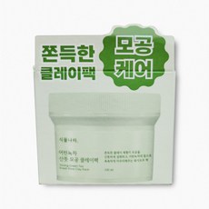 식물나라 어린녹차 산뜻 모공 클레이팩, 1개