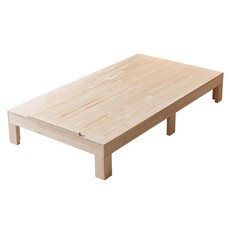 베르소 슈퍼싱글(SS) 편백나무 원목 침대 / 편백침대 / USB포트+콘센트 내장 평상형침대, 베르소 슈퍼싱글(SS) B형