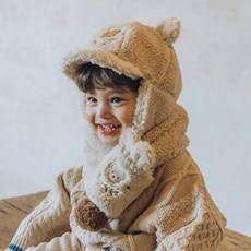 koongskoongs 嬰兒圍巾 幼兒圍巾 圍脖 小領巾 冬季