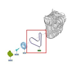 【JT福特原廠】FOCUS MK4 19- 1.5NA 正廠 外皮帶 綜合皮帶 6PK1202, 1個