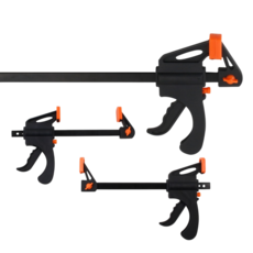 ITL 퀵그립 직각 클램프 목공용 고정 핸디 바이스 집게 홀딩 목재