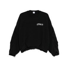 핀코 로고 프린트 스웨트셔츠