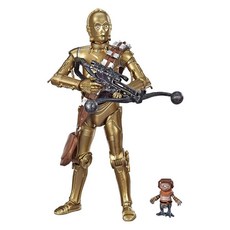 220506 스타워즈 블랙 시리즈 C-3PO 및 Babu Frik 6인치 스케일 액션 피겨 2팩 팬 수집가 4세 이상 아동을 위한 장난감, 220506 스타워즈 블랙 시리즈 C-3PO 및 Bab