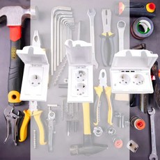 투요 콘센트 방우 콘센트덮개 욕실콘센트 드라이기콘센트, 2구/세로형