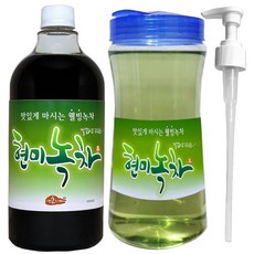 홍치마 대용량 현미녹차 진한 고농축 원액 액상 말차 엑기스 950ml 다홍치마, 1개