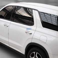 현대 팰리세이드 LX2 2018-2024 차량용 도어 윈도우 글래스 트림 커버 보호 장식 액세서리 스티커