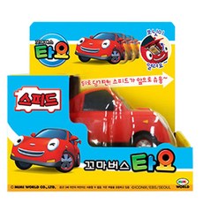 미미월드 꼬마버스 타요 자동차 작동완구, 스피드, 1개