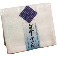 白雪ふきん 拭巾 蚊帳布料木纖維麻織八層快乾家事布, 藍, 1個