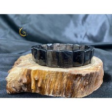 ₍мσσи_нασ ᙏ̤̫͚ 原礦金運石手排 17手圍 長1.4寬1cm, 1個