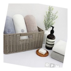 클래식50 타올 올리브 배스타월 집들이수건 고급타월