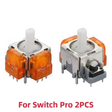 TMR 홀 효과 조이스틱 3D 아날로그 센서 PS5/PS4/Xbox 시리즈 X/S/스위치 프로 컨트롤러 수리 부품, 08 Switch Pro TMR 2PCS