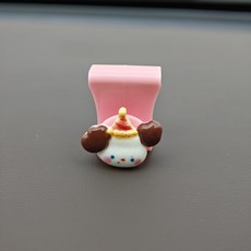 큐티 애니멀 유니크 인테리어 용품 차량용 걸이 자동차 조수석 장갑함 수납 선반 걸이, 분홍색글러브박스후크-포차햇, 하나