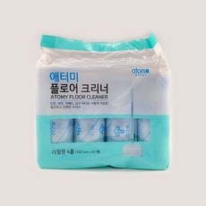 플로어 크리너 리필 4롤/돌돌이/테이프크리너