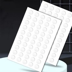 아크릴 물방울 양면 스티커 테이프 접착 패드 80알 mon+20324yq, 2cmx35p