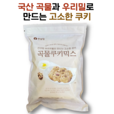 건강한 우리곡물로 만드는 한살림 곡물쿠키믹스, 1개, 500g