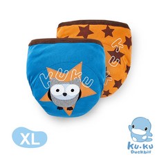 酷咕鴨 傳情貓頭鷹練習褲-2入, 1個