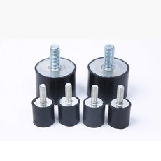 VE 고무 충격 흡수 장치 쿠션 발 방지 플랫 헤드 나사 미끄럼 패드 M3M4M5M6, 40 20 m8 23