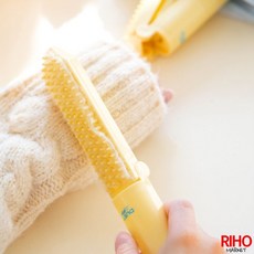 韓國大創 Daiso 春季小雞滾筒黏毛器 可水洗便攜 衣物除塵清潔器, 1個