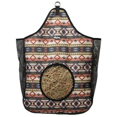 직조 가죽 헤이, 25" W x 18-1/2" H, Multi