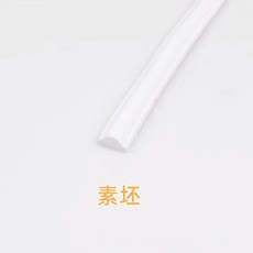 PVC軟線條背景牆邊框裝飾弧形收邊條, 素坯 可上漆   無背膠 ,寬2.3釐米 高低綫 -S042