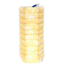 이홈베이킹 사각 코팅 반찬컵 45mm 노랑, 100개, 1세트