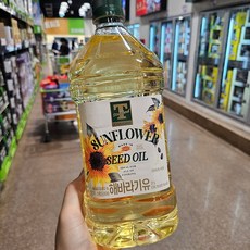 티스탠다드 해바라기유, 2개, 2L