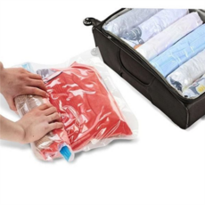 공간활용 여행용 압축 팩 휴대용 수동 압축 팩 재사용 의류