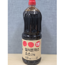 식자재왕 일식돈까스소스, 3개, 2kg